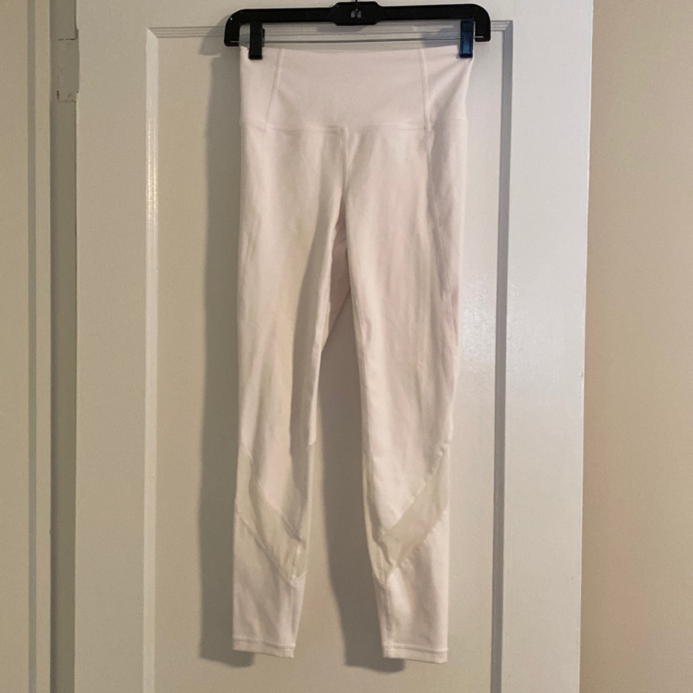 Athleta white leggings